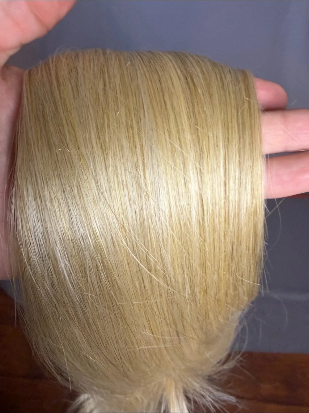 Honey Blonde wrap around Hair Extension - Natural Blonde
